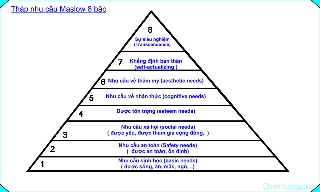 Lý thuyết thứ bậc nhu cầu của Abraham Maslow  Viết Thuê Luận Văn Thạc Sĩ